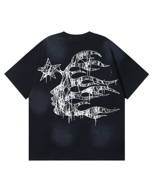 PLAYERA HELLSTAR DISTRESSED LOGO