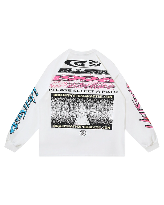 PLAYERA HELLSTAR MANGA LARGA P2P