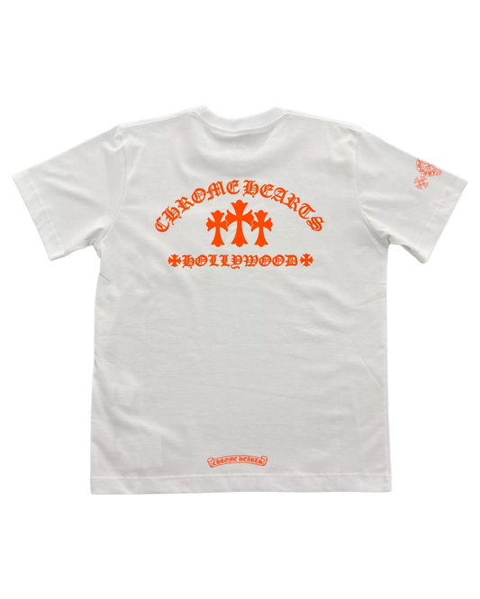 PLAYERA CHROME HEARTS "TRIPLE CROSS"