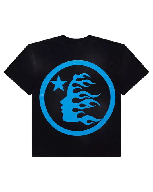 PLAYERA HELLSTAR BLUE LOGO