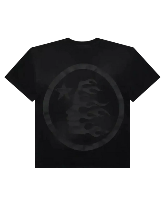 PLAYERA HELLSTAR TOTAL BLACK LOGO