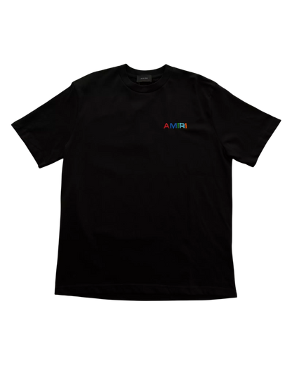PLAYERA AMIRI BLACK COLORS