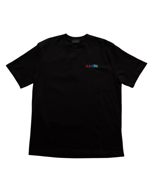 PLAYERA AMIRI BLACK COLORS