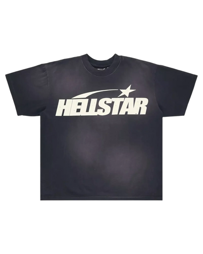 PLAYERA HELLSTAR BEIGE LOGO