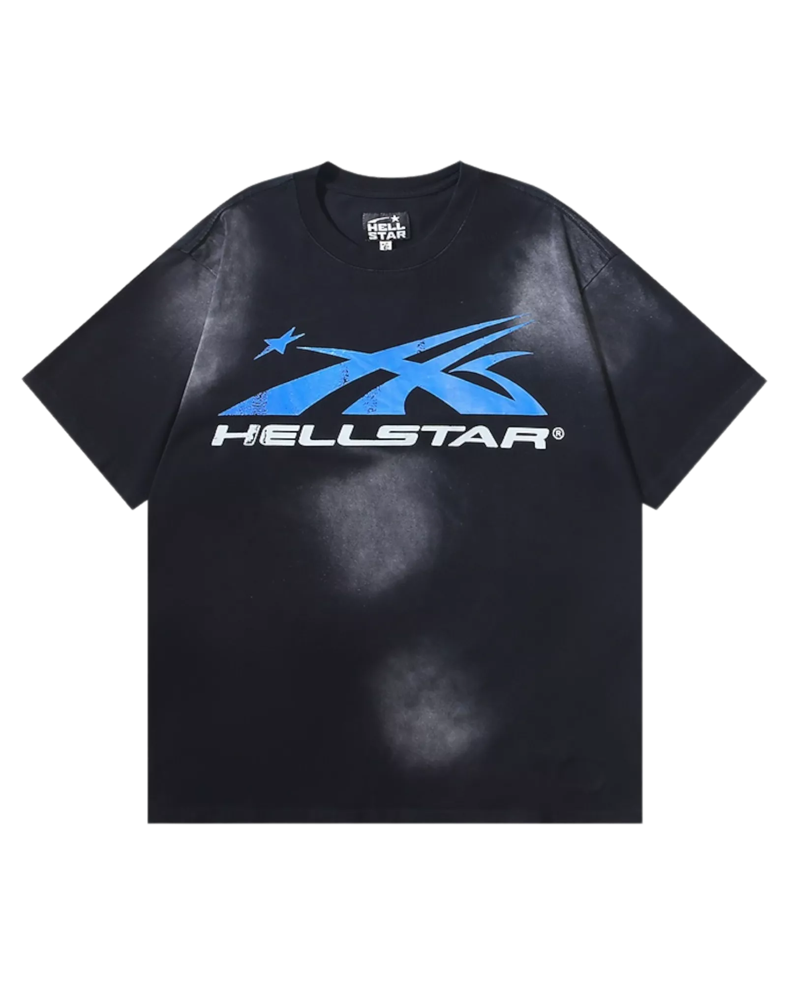 PLAYERA HELLSTAR BLUE LOGO