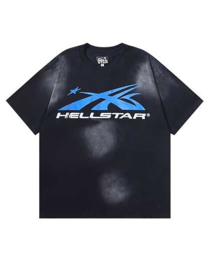 PLAYERA HELLSTAR BLUE LOGO