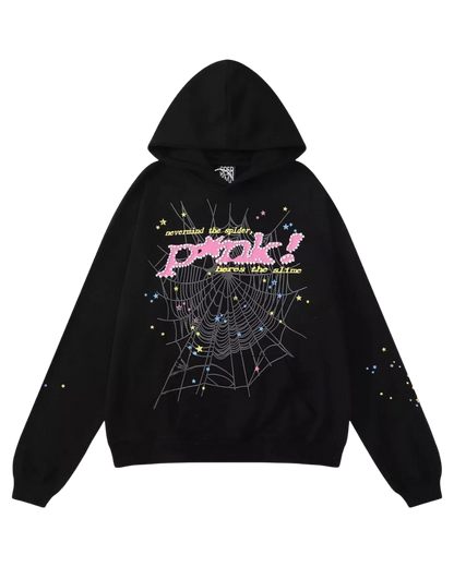 HOODIE SP5DER P*NK V2 ROSA