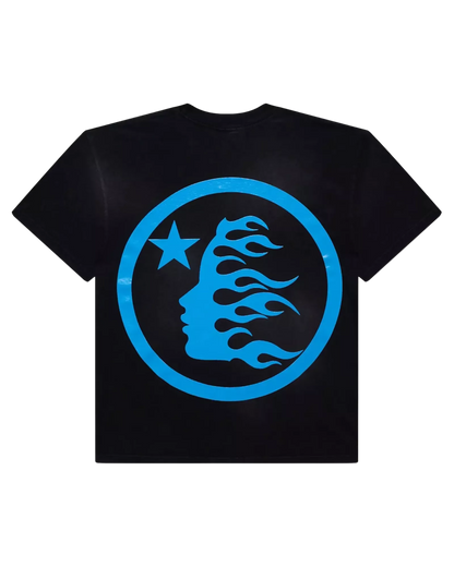 PLAYERA HELLSTAR BLUE LOGO