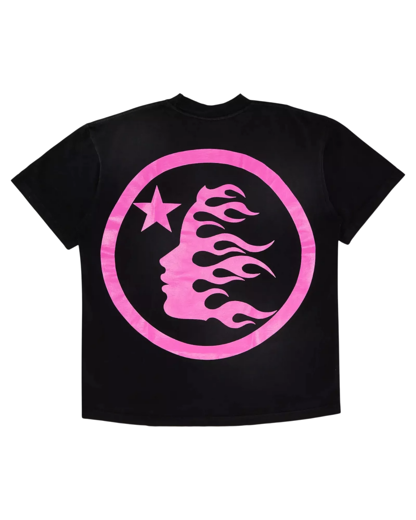 PLAYERA HELLSTAR PINK LOGO