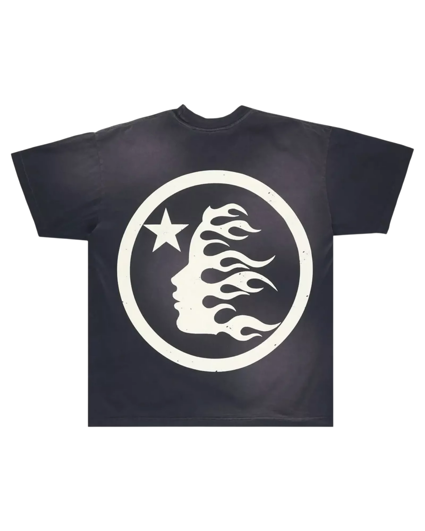 PLAYERA HELLSTAR BEIGE LOGO